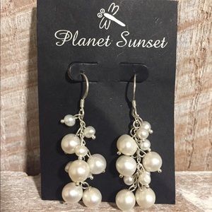 Planet Sunset Designer Contemporary Earrings